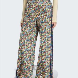 adidas Multicolor Floral Wide-Leg Pants